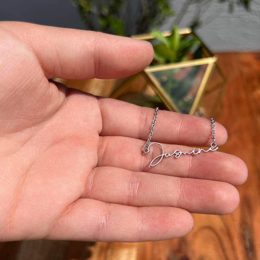 Uniquely Yours Sophisticated Name Necklace