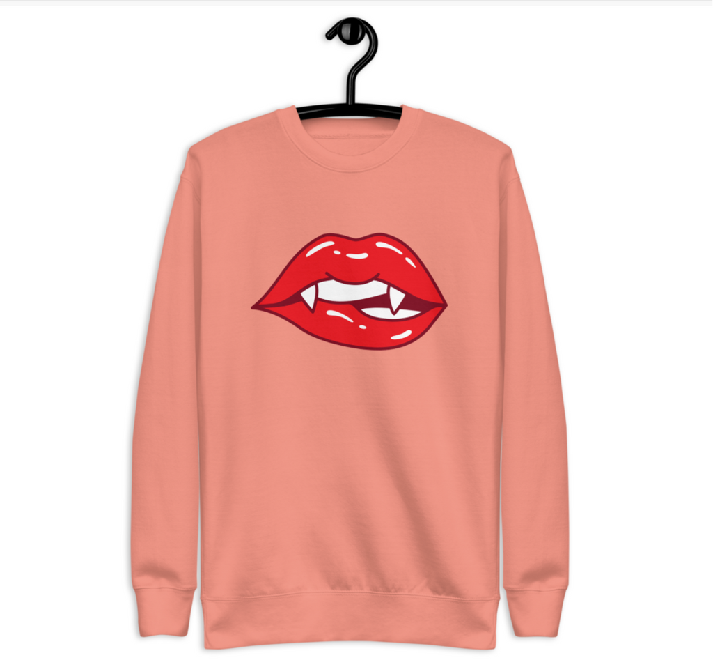 Bite My Lip Sweatshirt