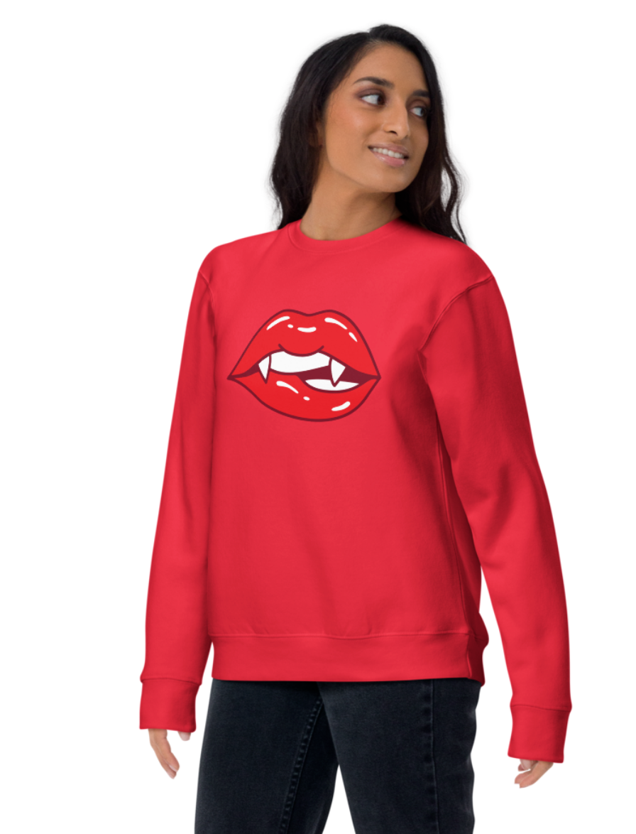 Bite My Lip Sweatshirt