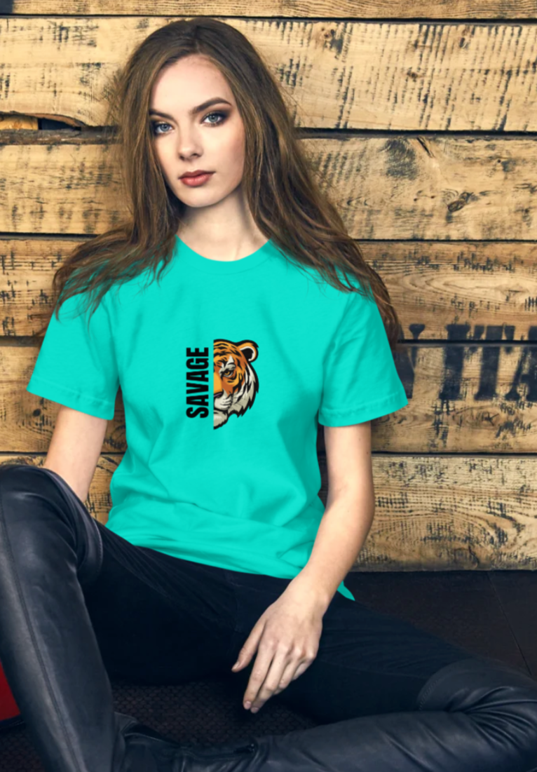 Savage Lion Unisex T-Shirt
