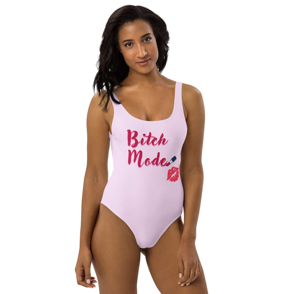 Pastel Bitch Mode One-Piece Swimsuit
