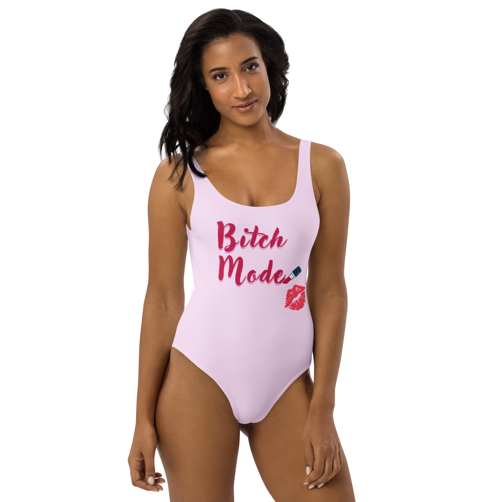 Pastel Bitch Mode One-Piece Swimsuit