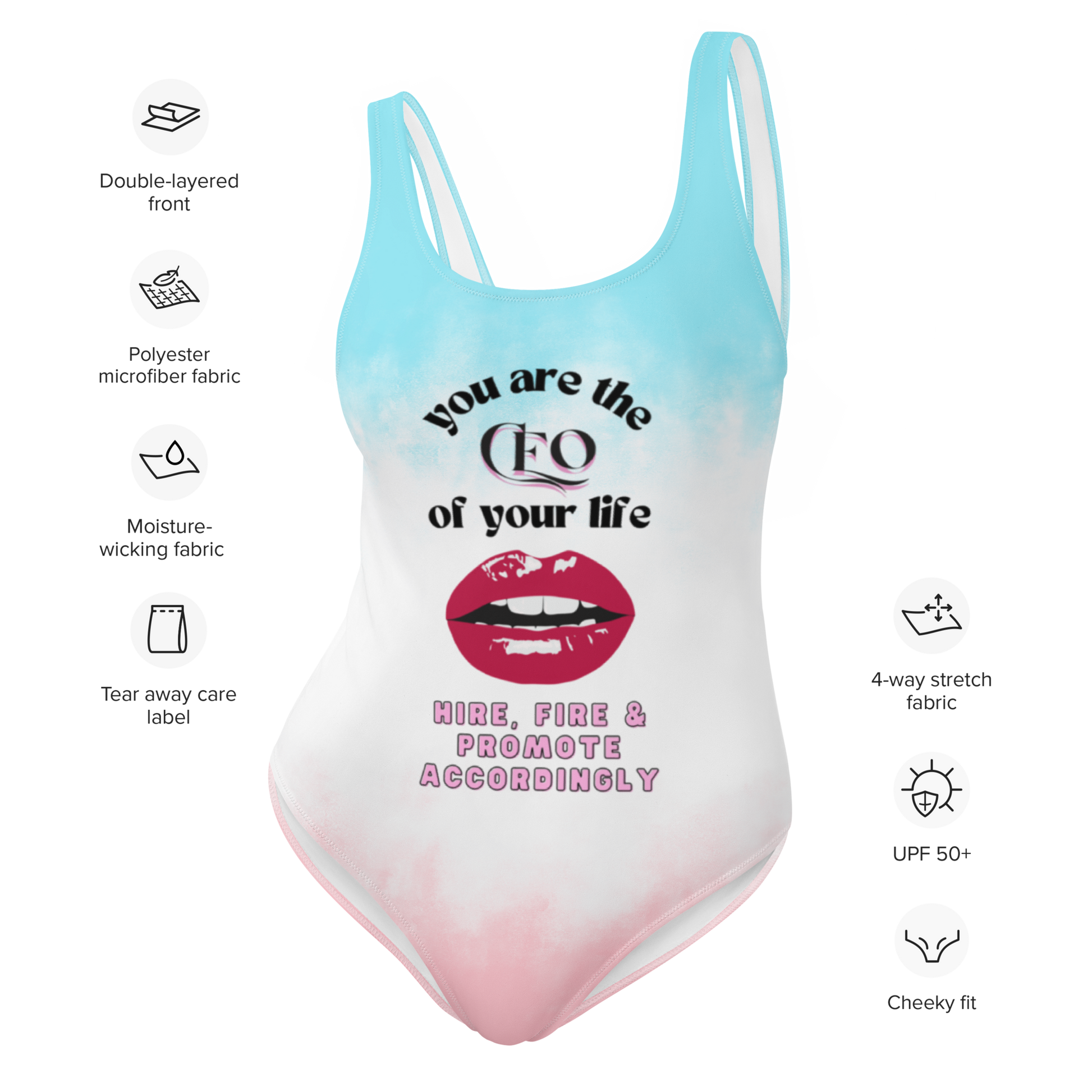 Tie Dye CEO One-Piece Swimsuit