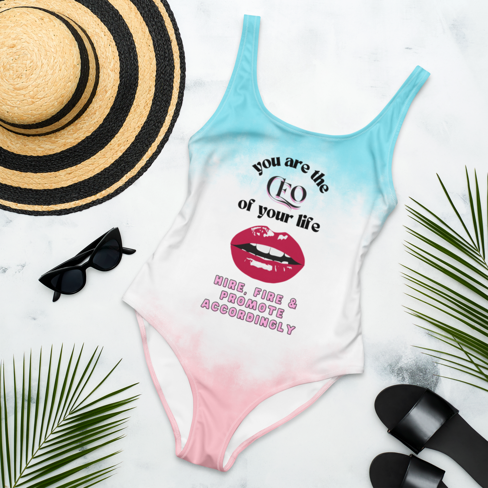 Tie Dye CEO One-Piece Swimsuit
