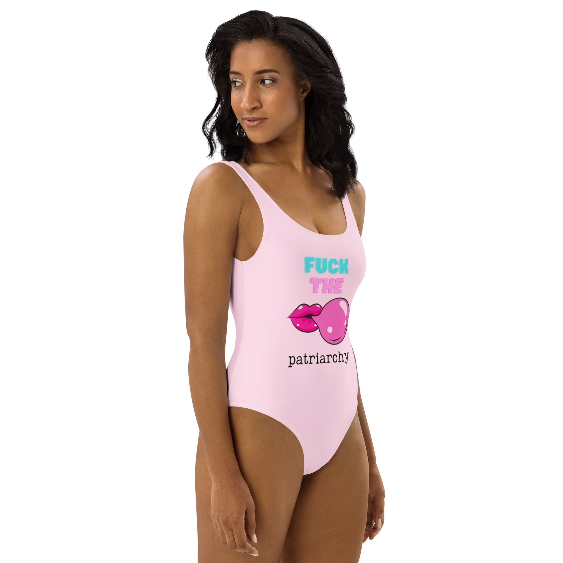Fuck The Patriarchy One-Piece Swimsuit