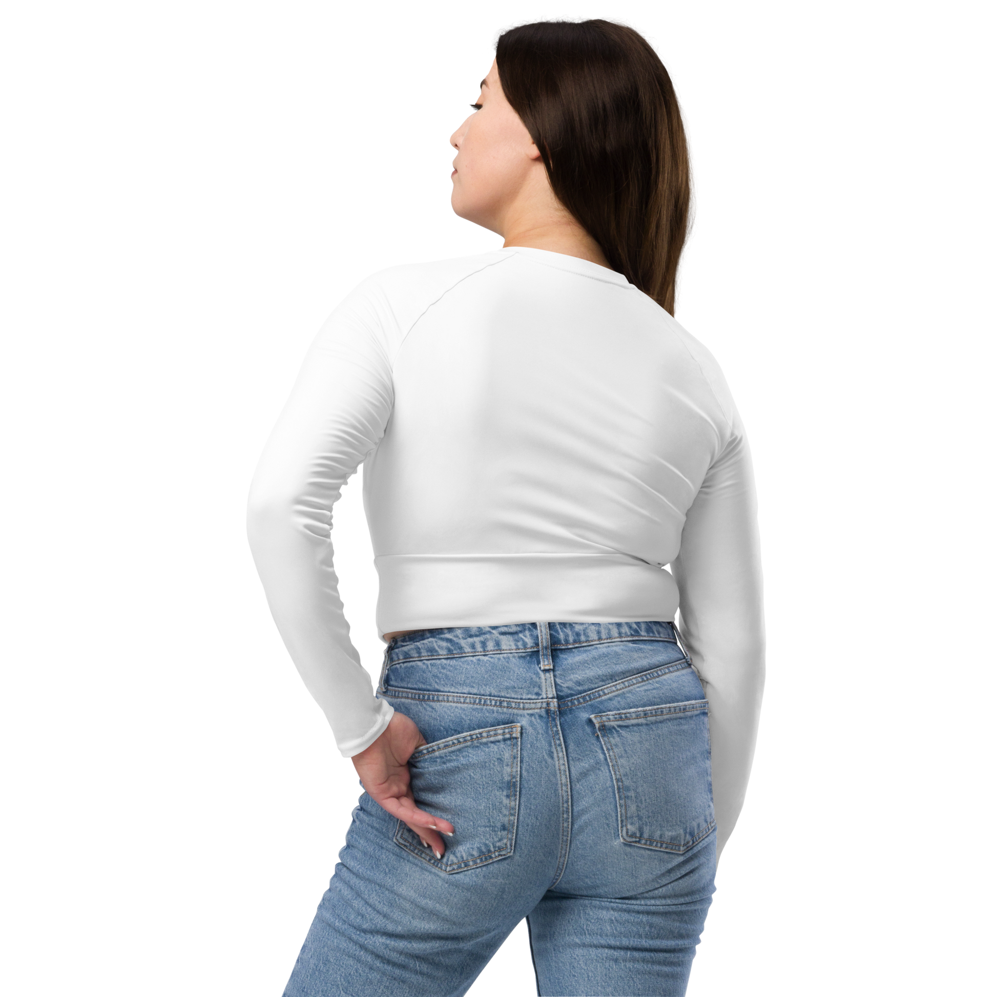 Plot Twist: I Never Needed You - Long Sleeve Crop Top