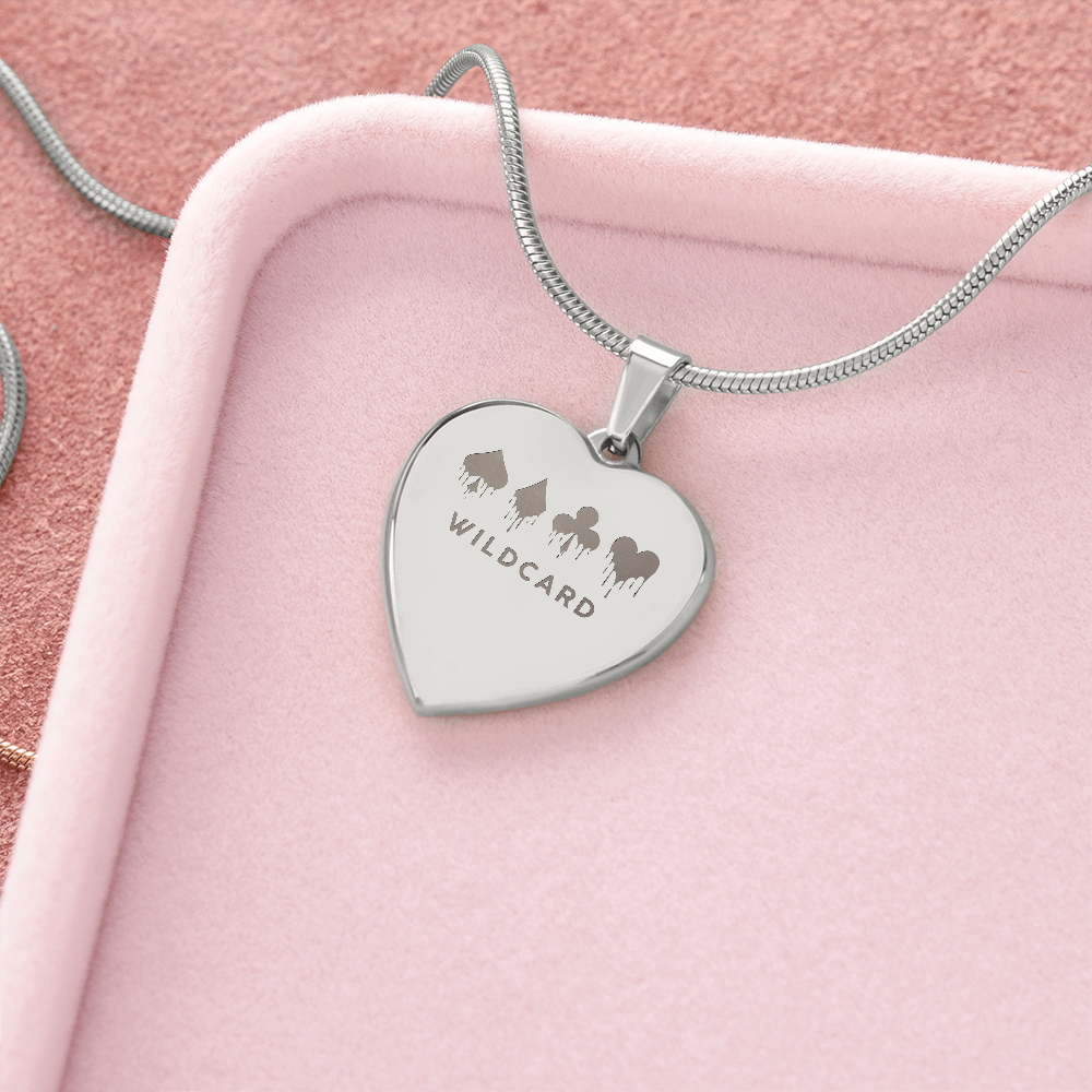 Wildcard Heart Necklace