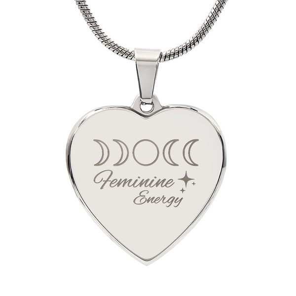 Feminine Energy Heart Necklace