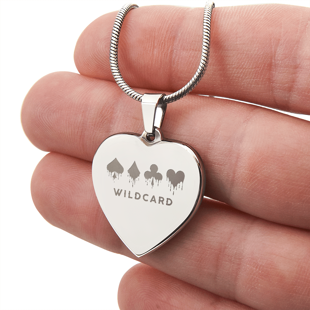 Wildcard Heart Necklace