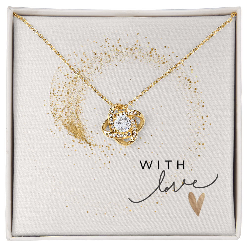 Eternal Orbit  Necklace - 18k Yellow Gold