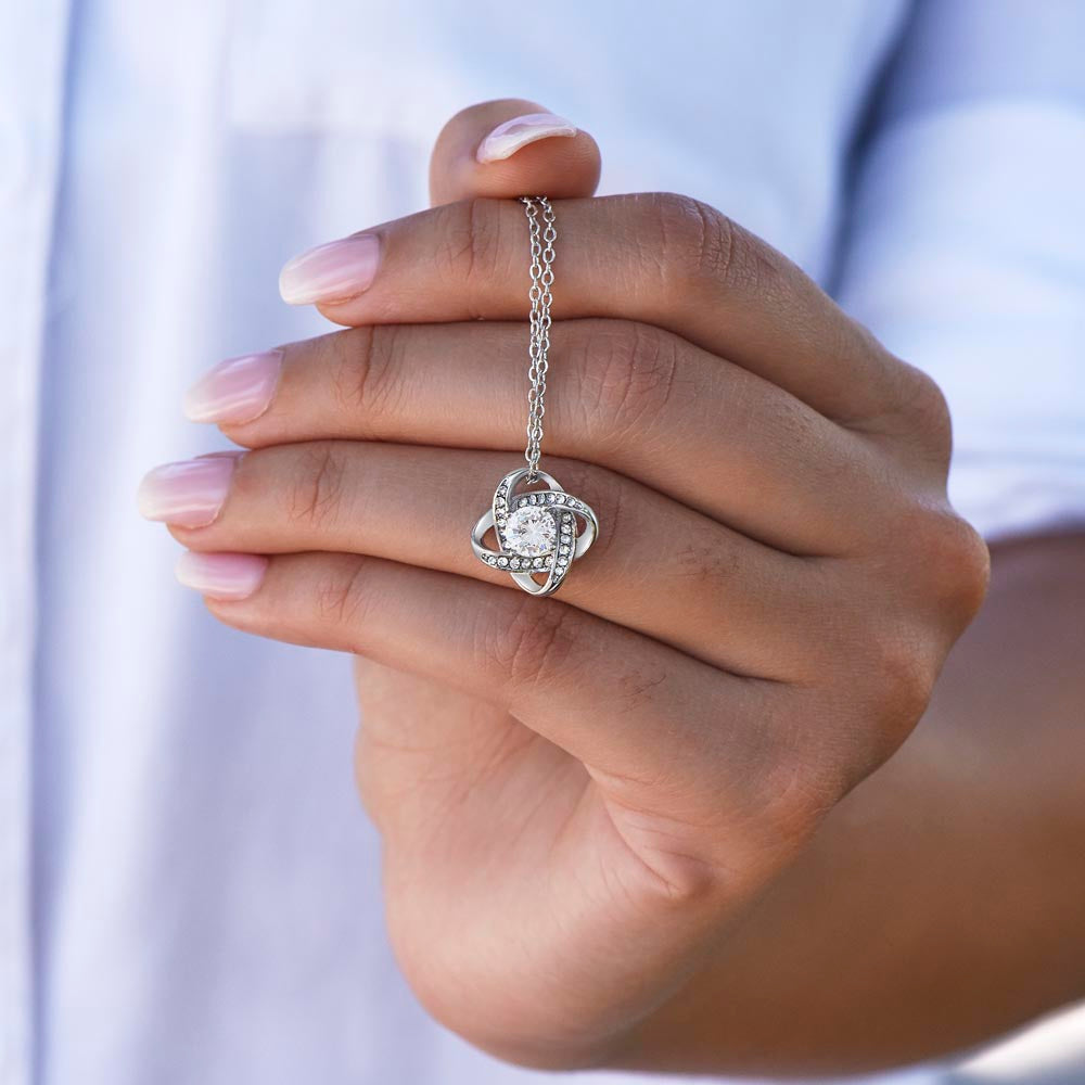 Eternal Orbit  Necklace - 14k White Gold
