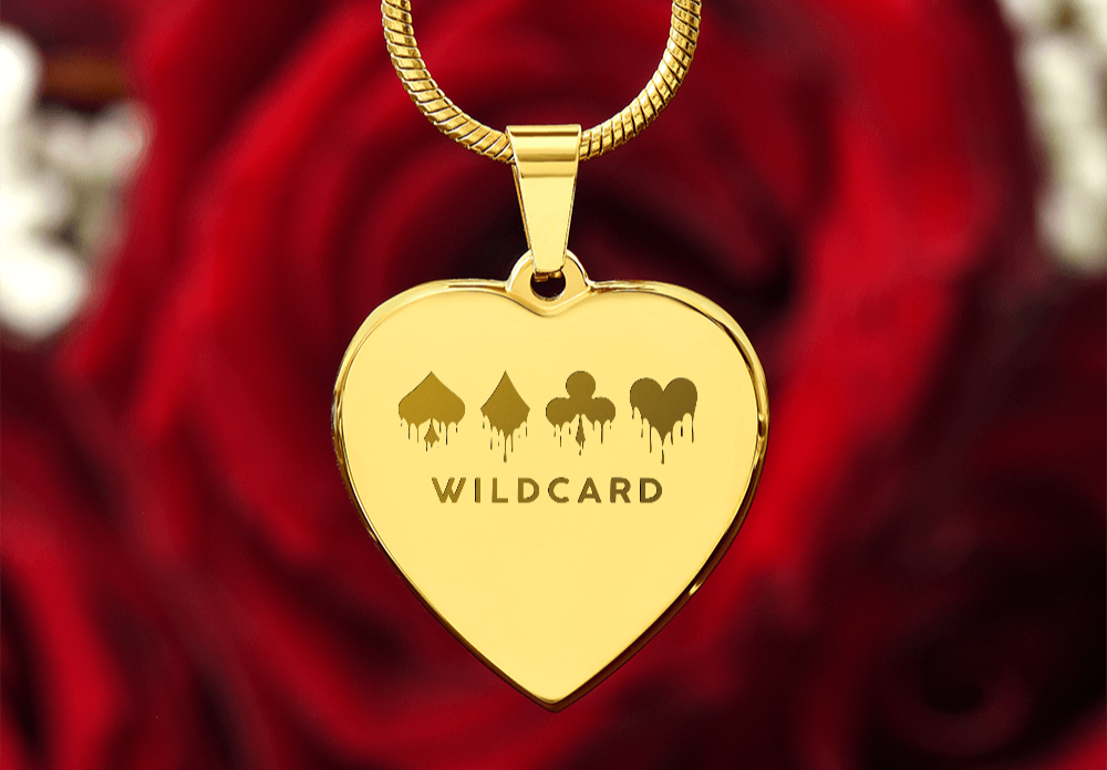 Wildcard Heart Necklace