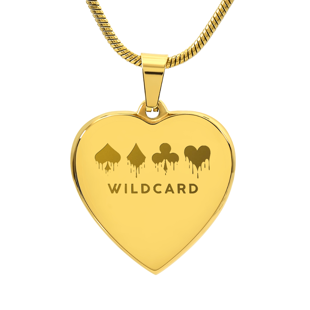 Wildcard Heart Necklace