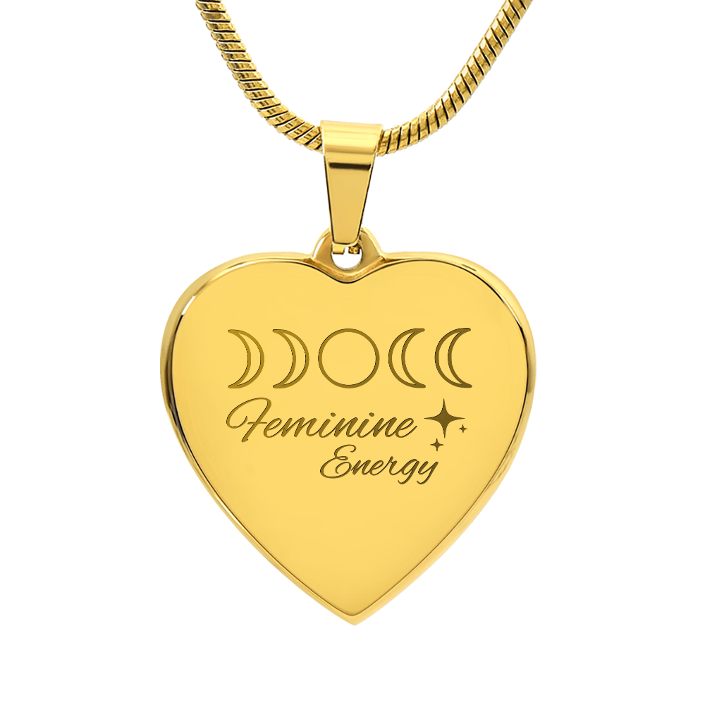 Feminine Energy Heart Necklace