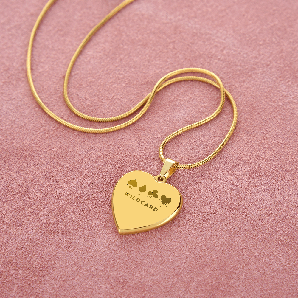 Wildcard Heart Necklace