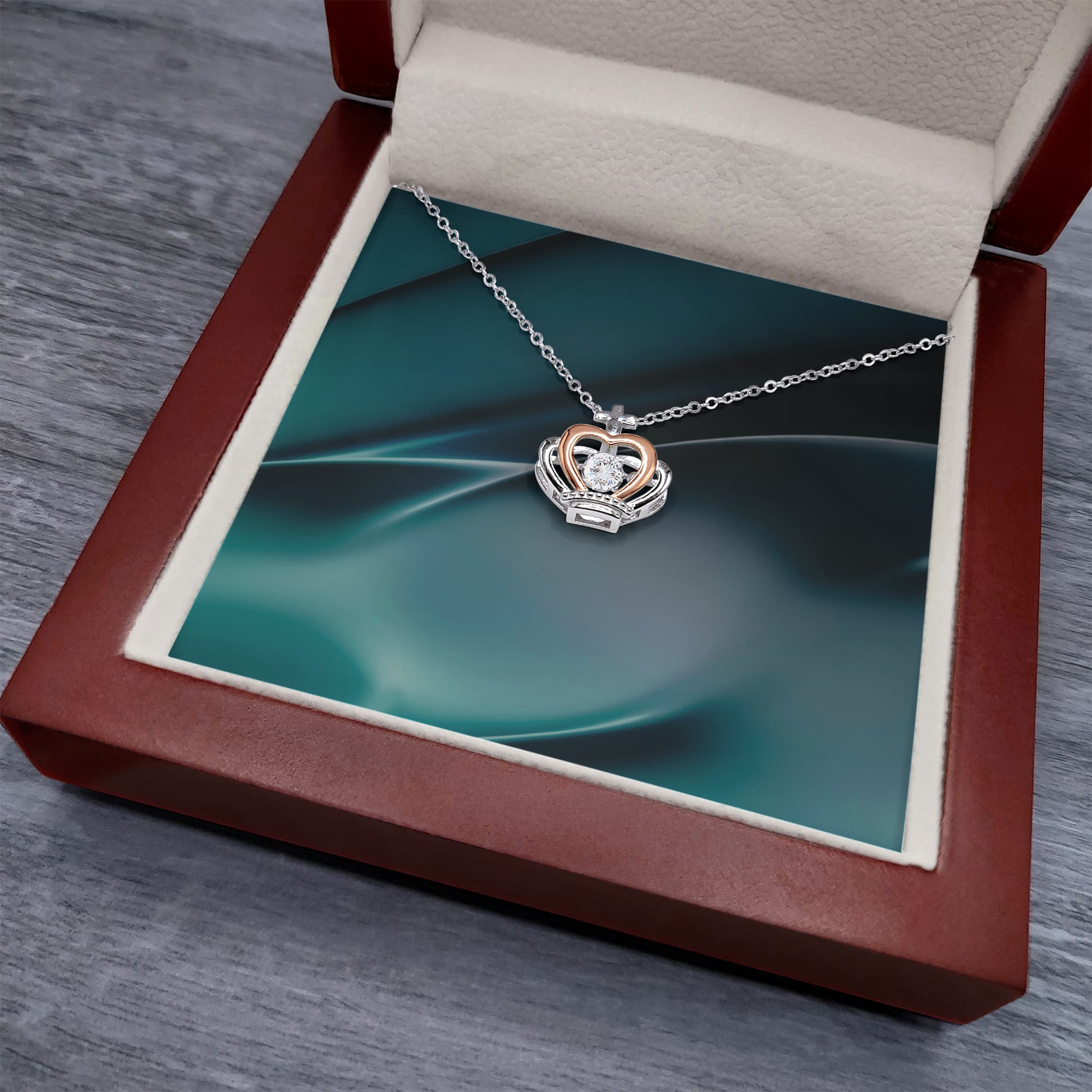 Sophisticated Luxury Crown Necklace