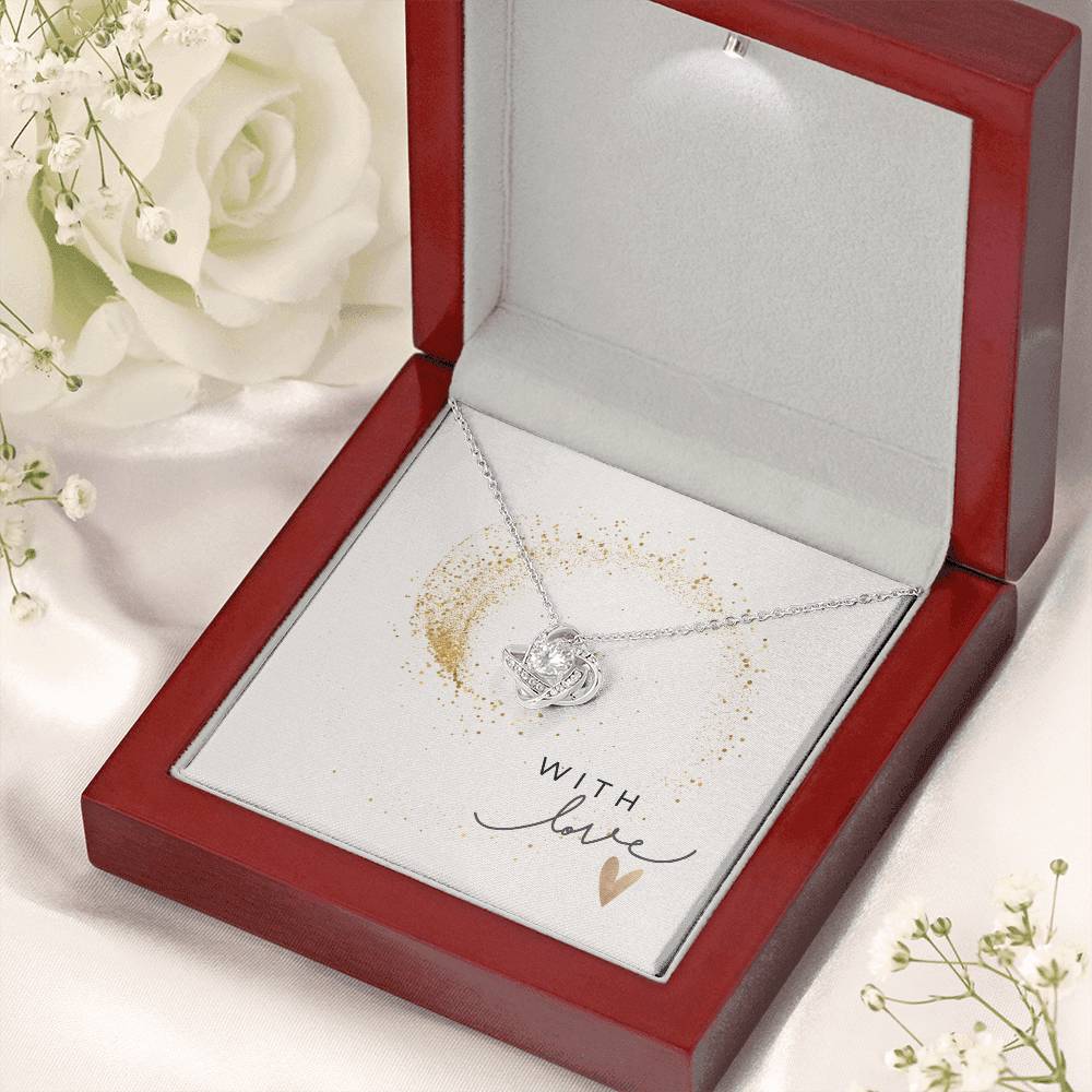Eternal Orbit  Necklace - 14k White Gold
