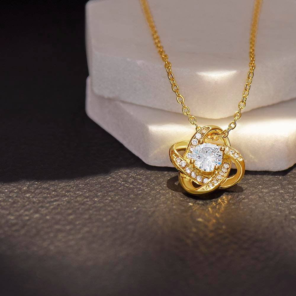Eternal Orbit  Necklace - 18k Yellow Gold