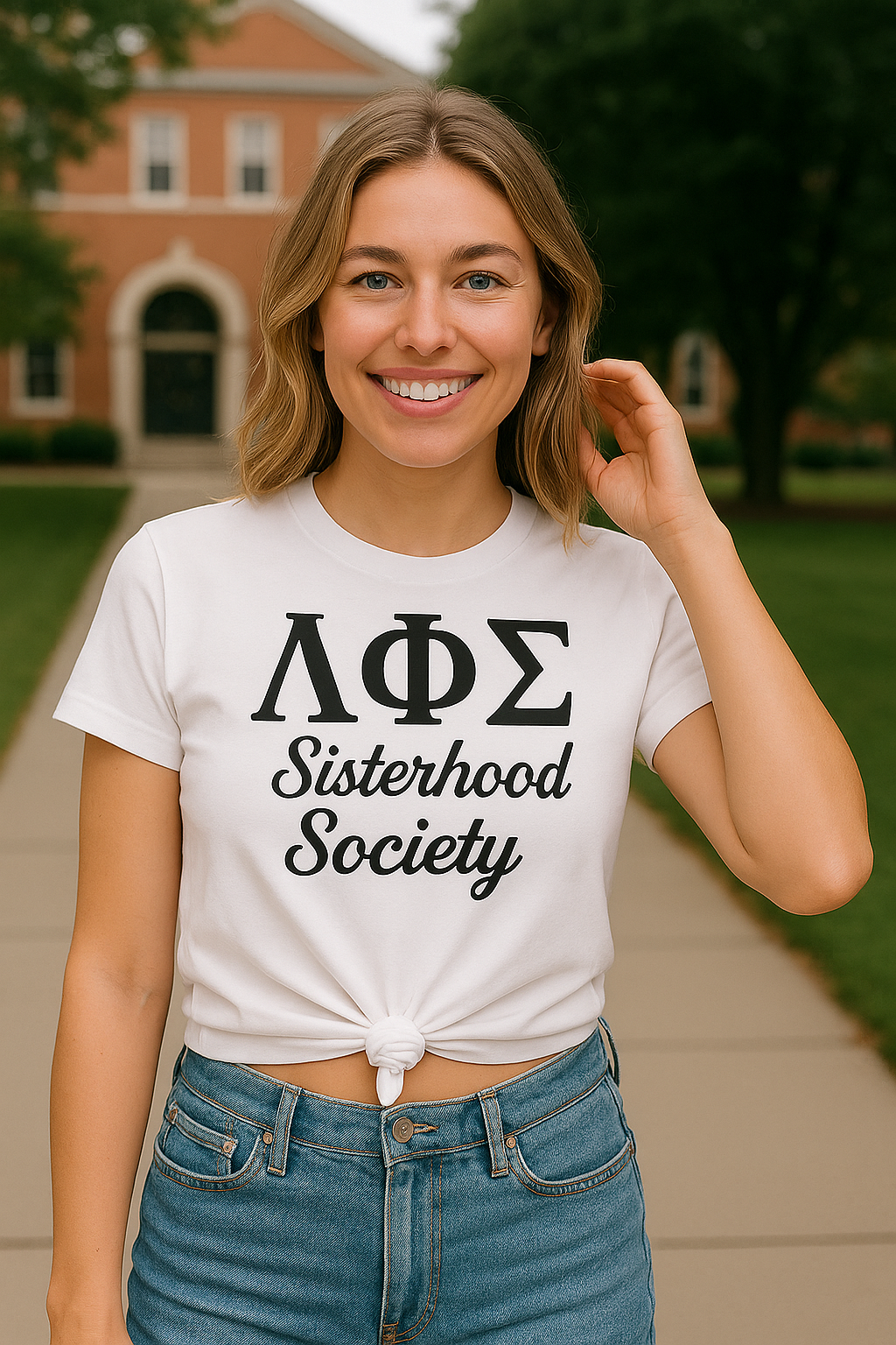 Sisterhood Society Sorority Inspired Classic Tee
