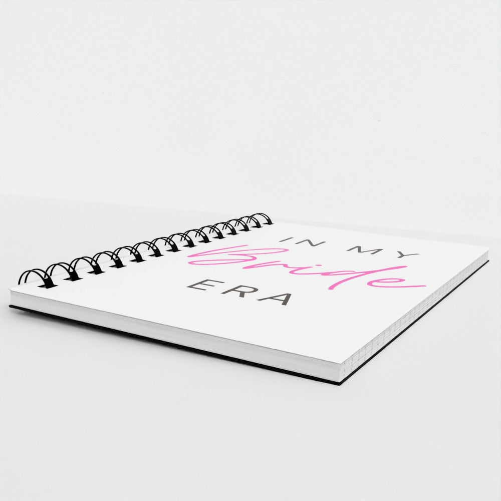 In My Bride Era Spiral Notebook – Wedding Planning Journal for Brides