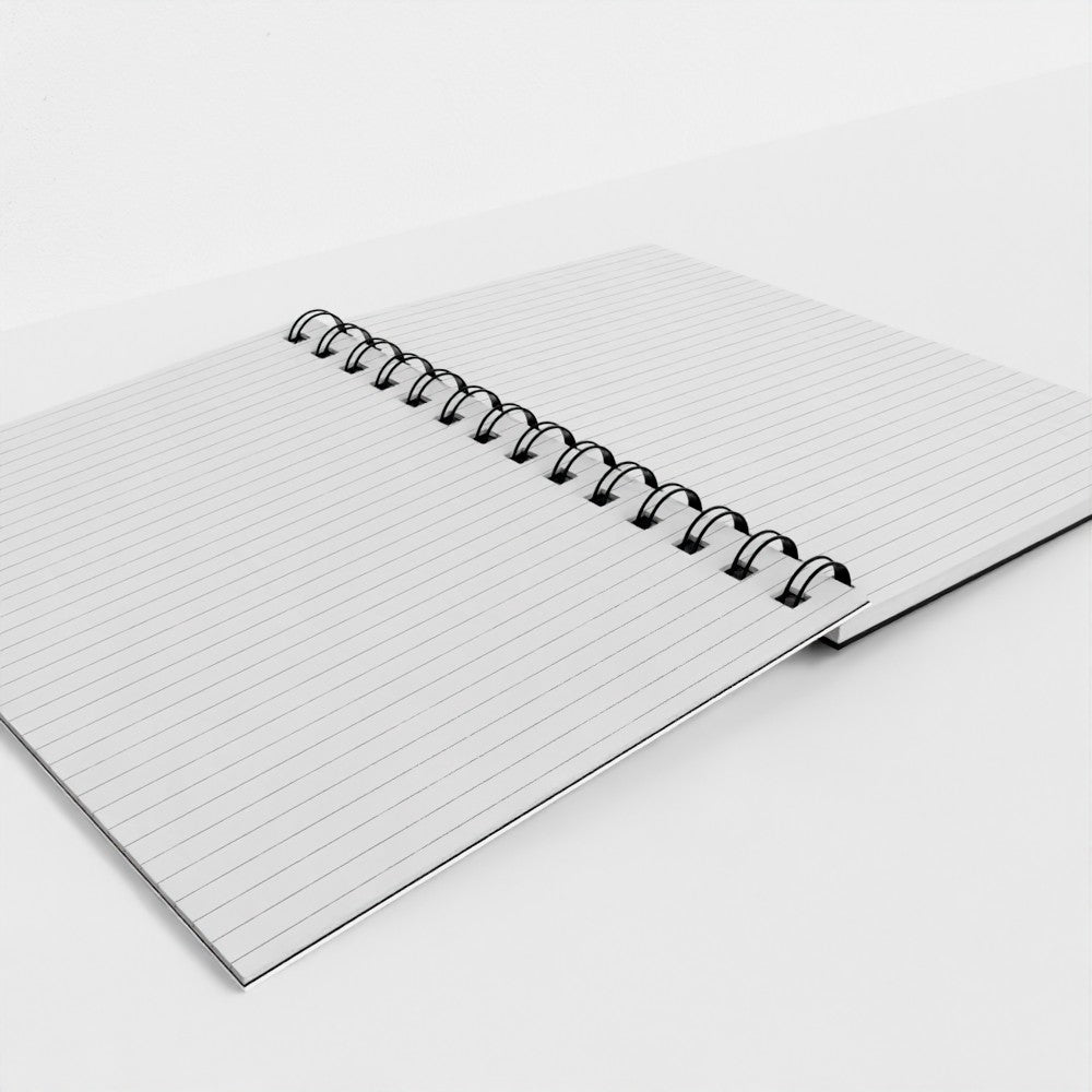 Boundaries Spiral Notebook - Sassy Feminist Quote Journal