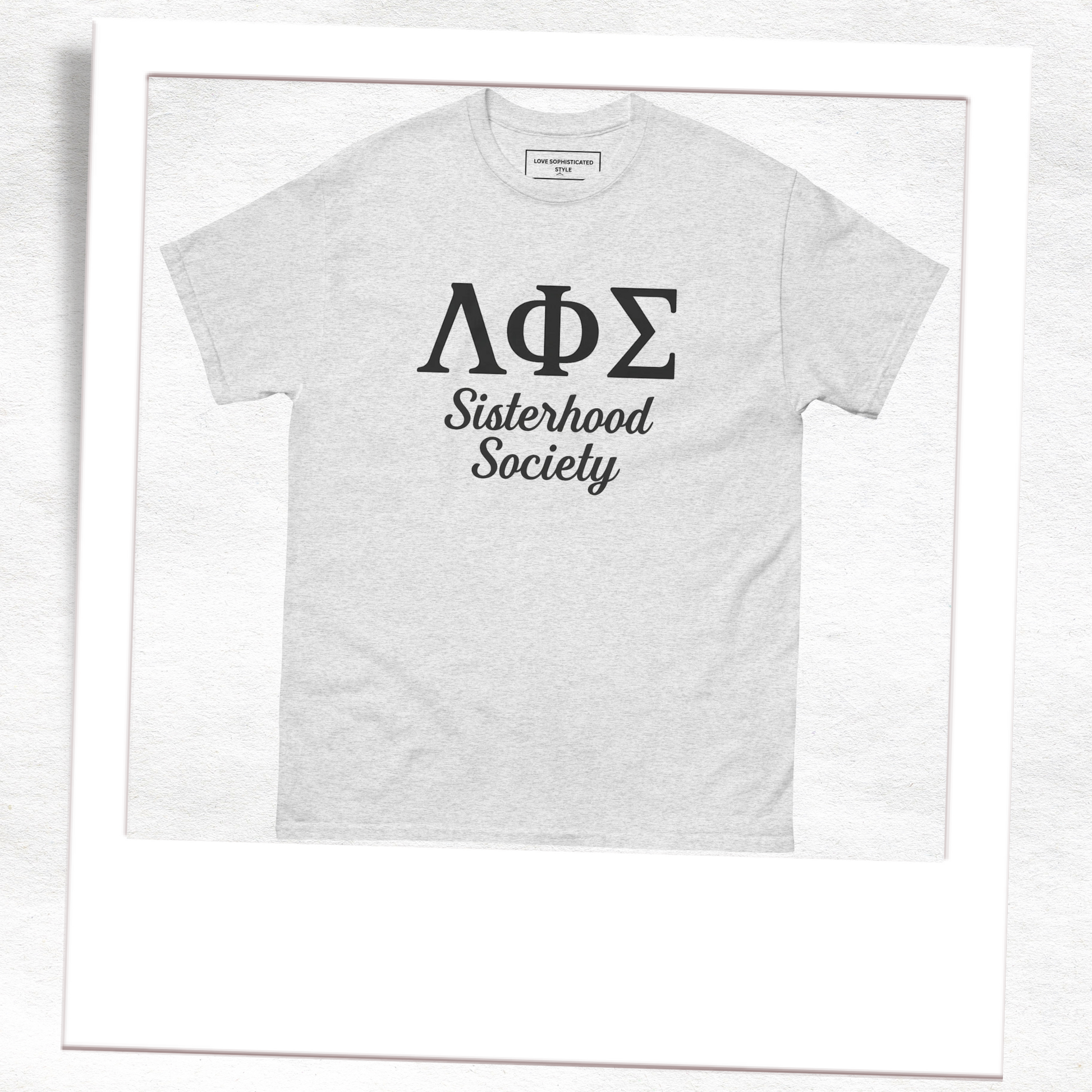 Sisterhood Society Sorority Inspired Classic Tee