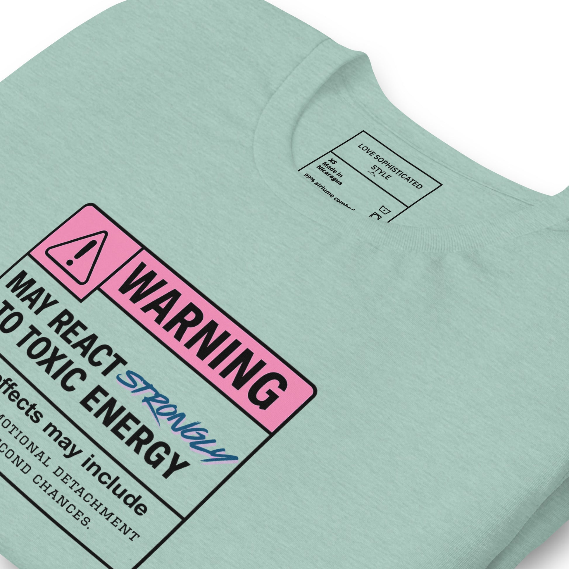 Warning - May React To Toxic Energy T-Shirt