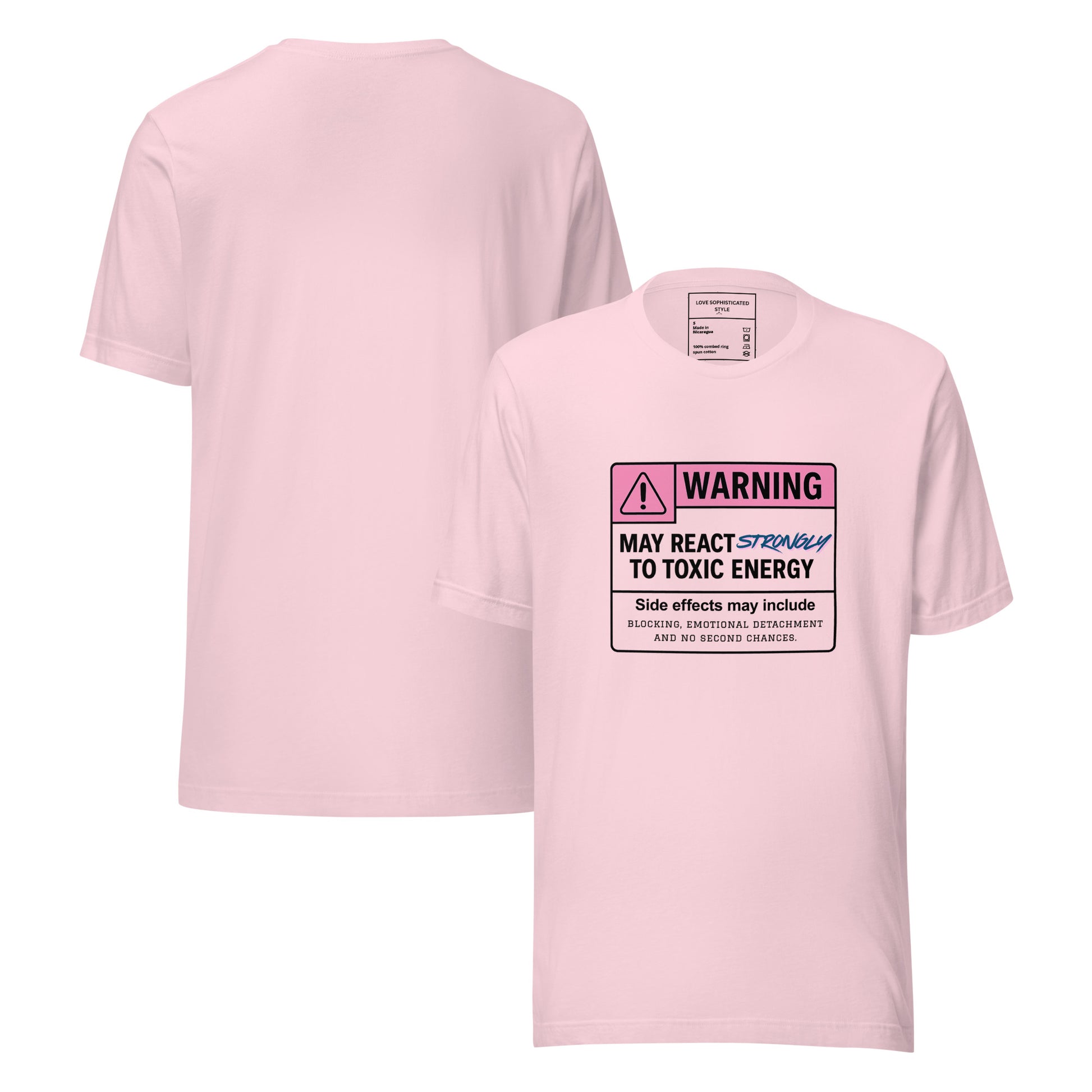 Warning - May React To Toxic Energy T-Shirt