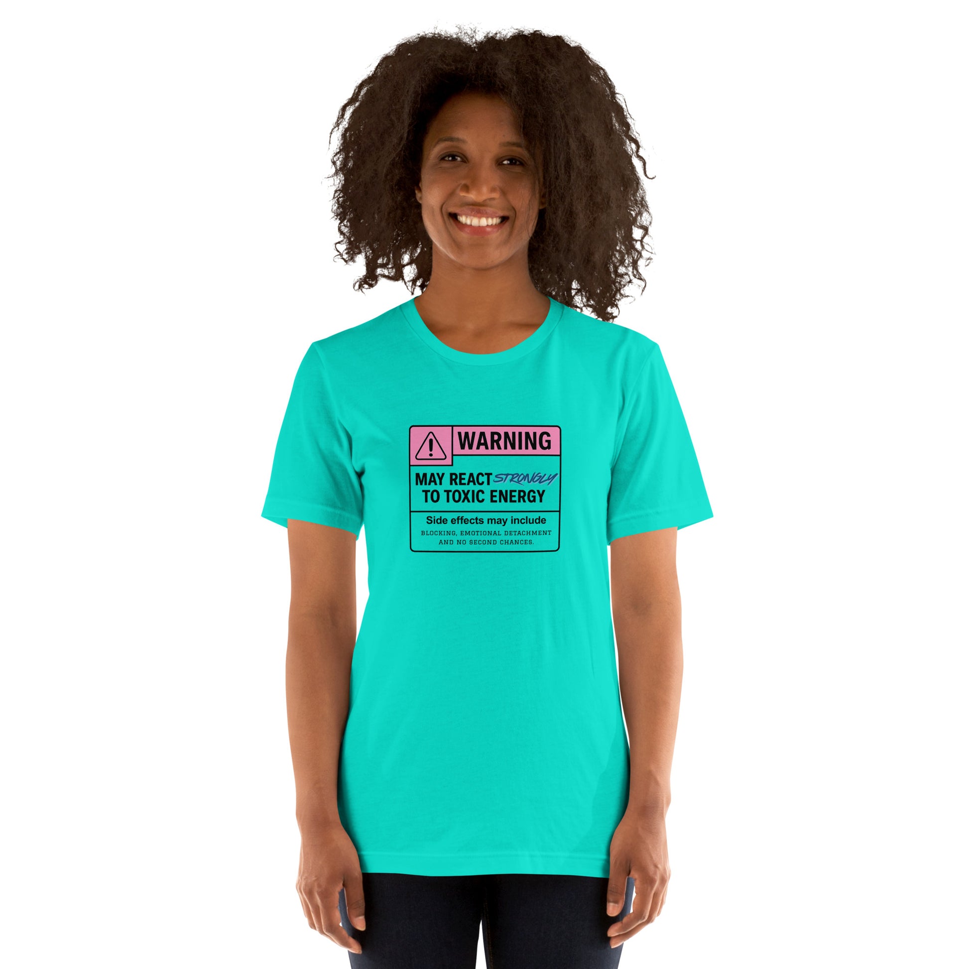 Warning - May React To Toxic Energy T-Shirt