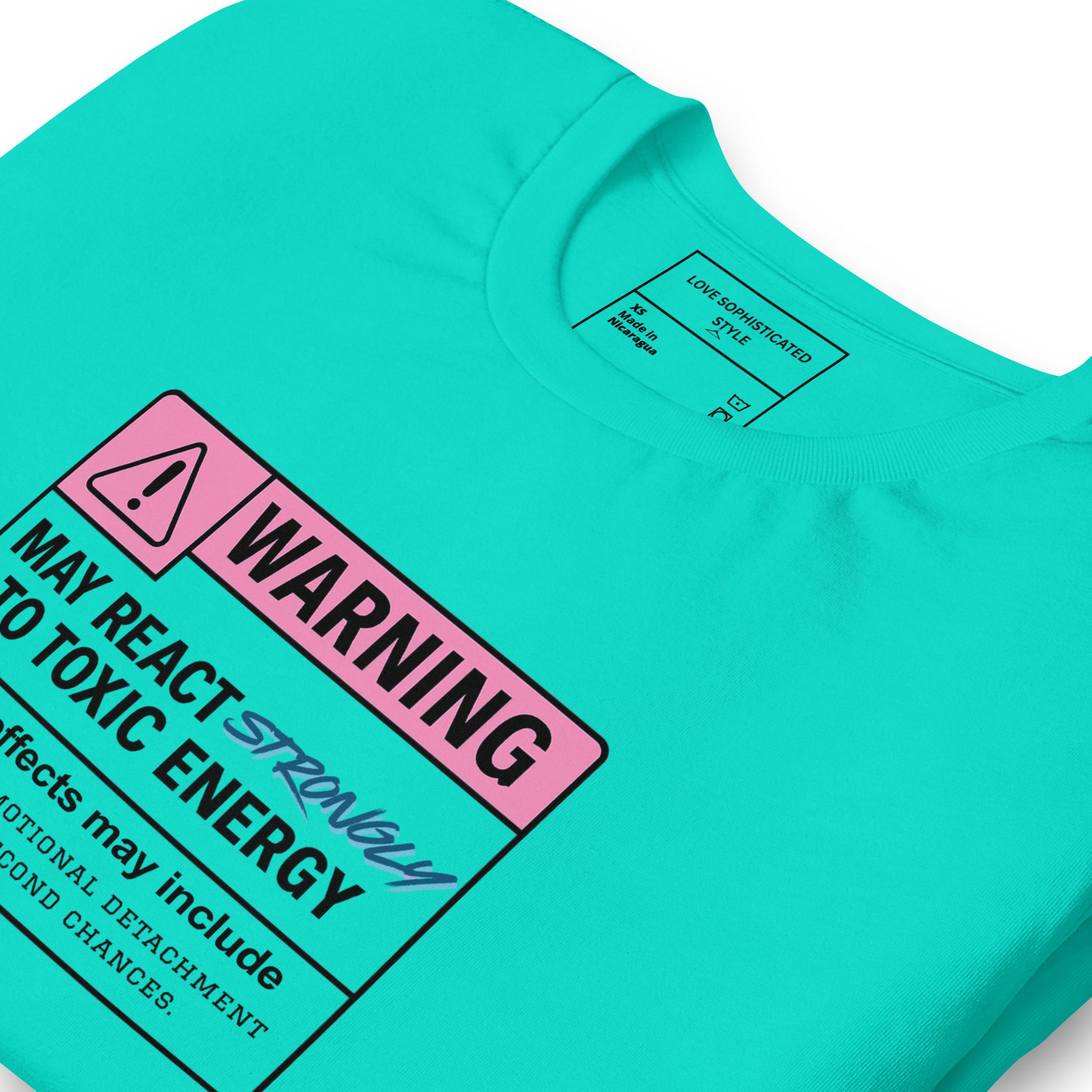 Warning - May React To Toxic Energy T-Shirt