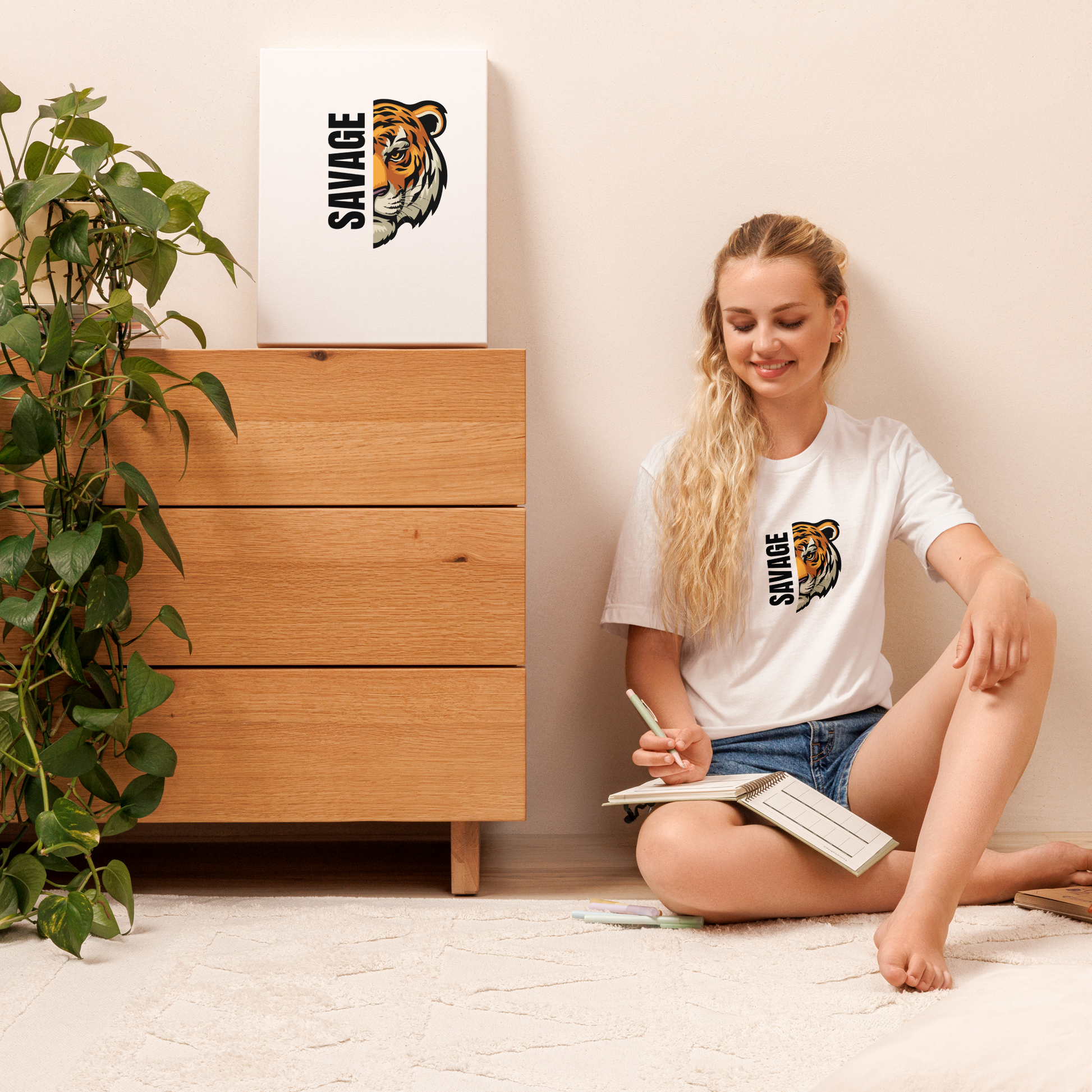 Savage Lion Unisex T-Shirt
