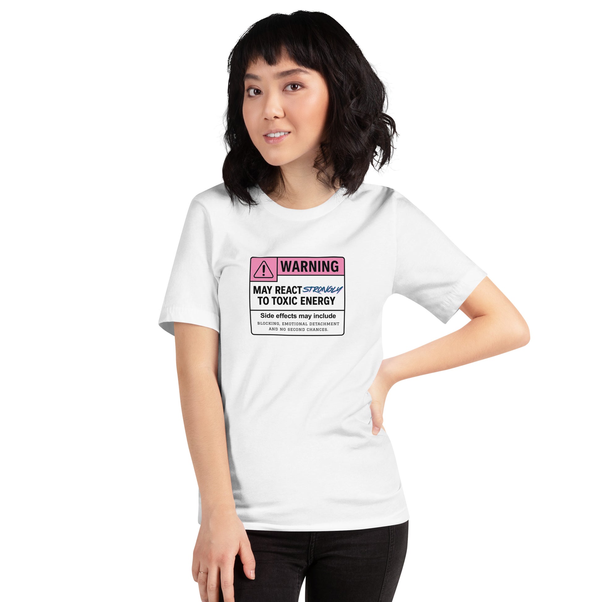 Warning - May React To Toxic Energy T-Shirt