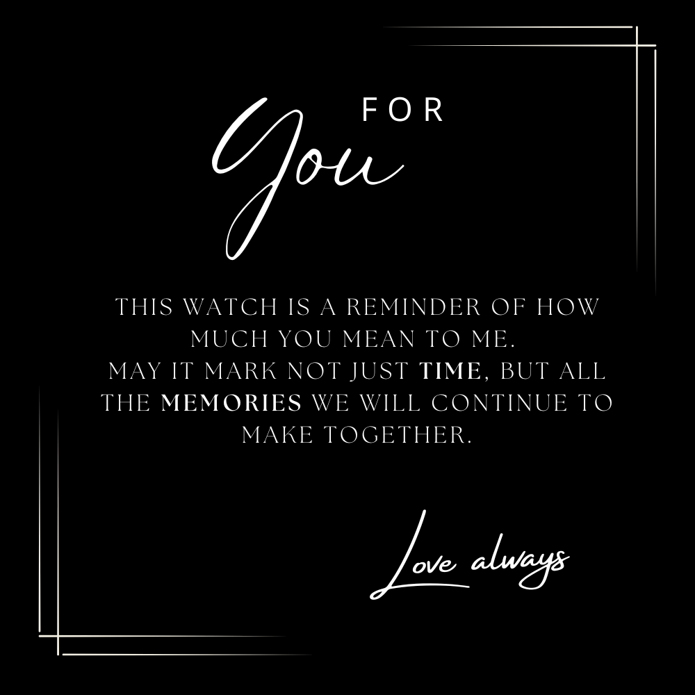 For You - Openwork Watch