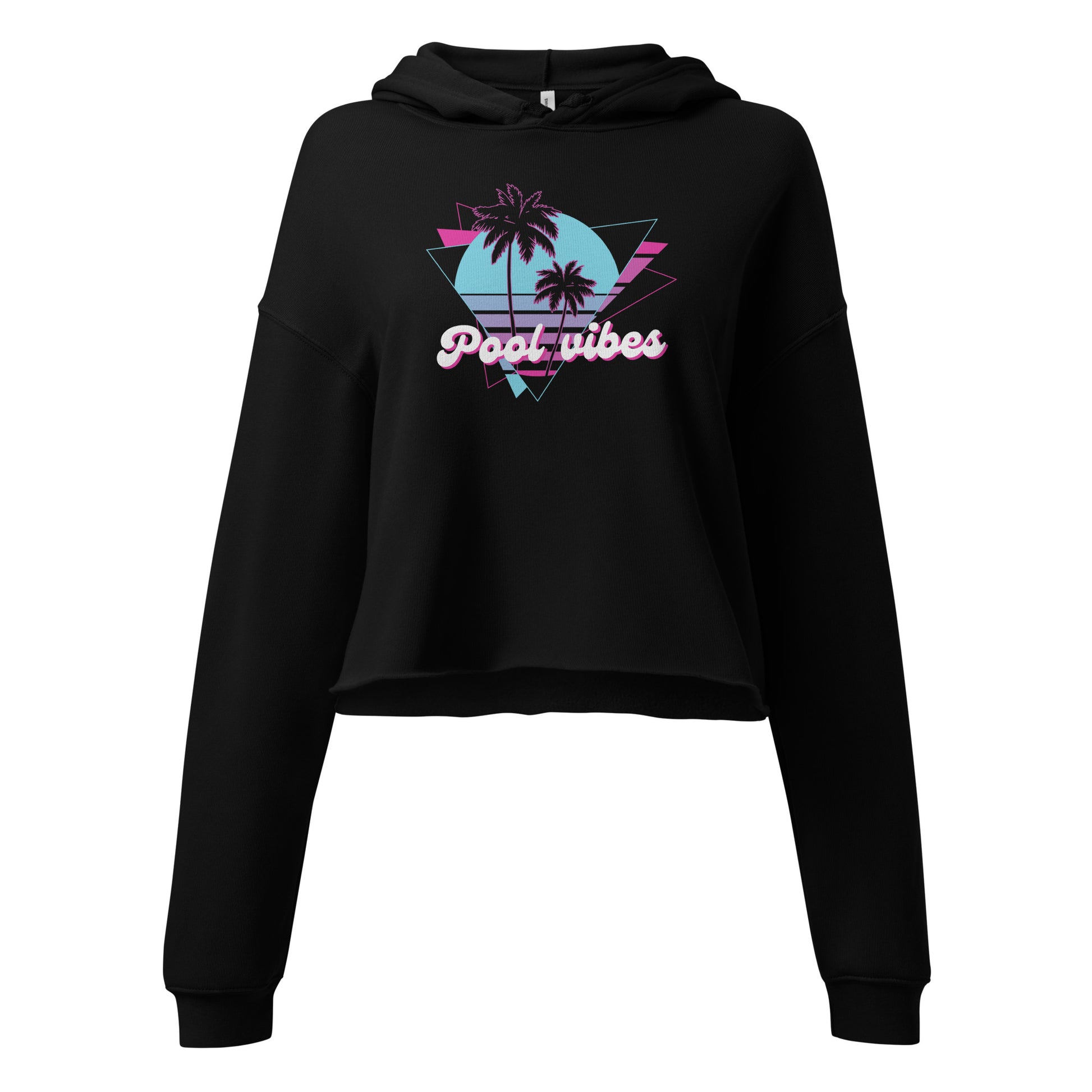 Pool Vibes Cropped Hoodie