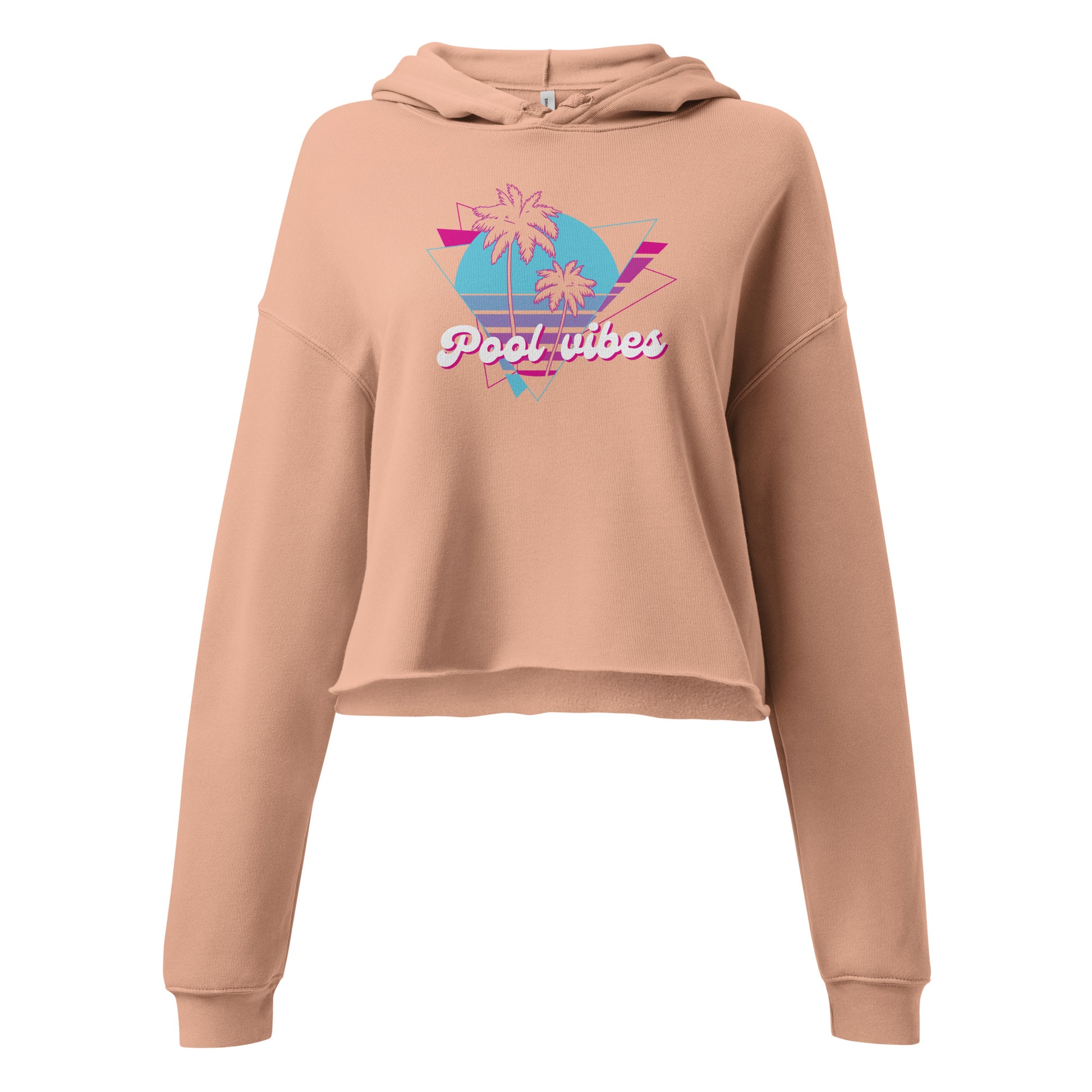 Pool Vibes Cropped Hoodie