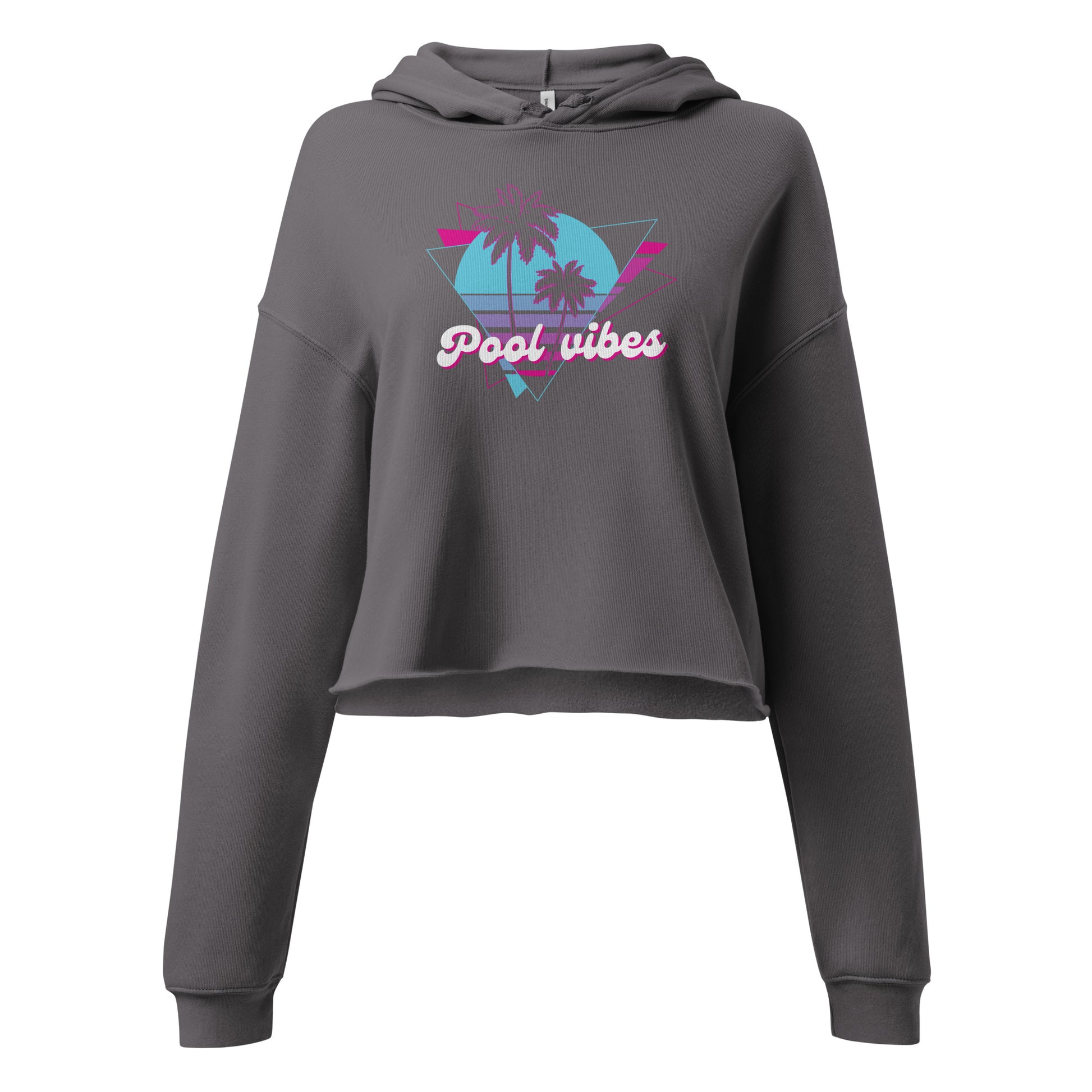Pool Vibes Cropped Hoodie